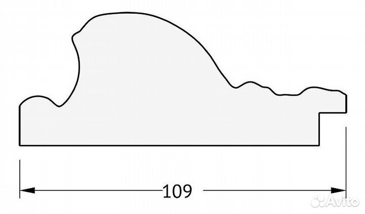 Зеркало Evoform Exclusive 120х60 BY 3504 с фацето