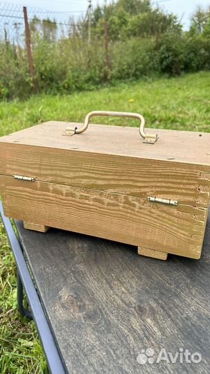 Сундук деревянный, ящик военный