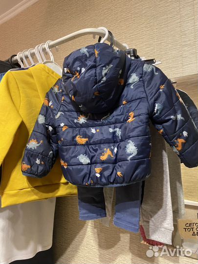 Куртка демисезонная для мальчика 80 86