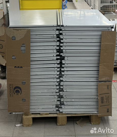 Полки для торговых стеллажей