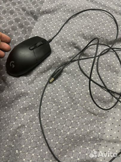 Игровая мышь logitech g102 черная