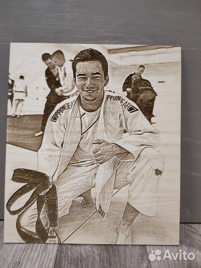 Гравировка фотографии