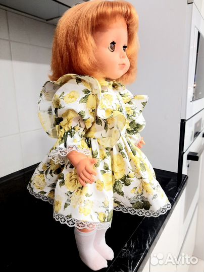 Кукла Гдр времен СССР Раунштайн - 45 см