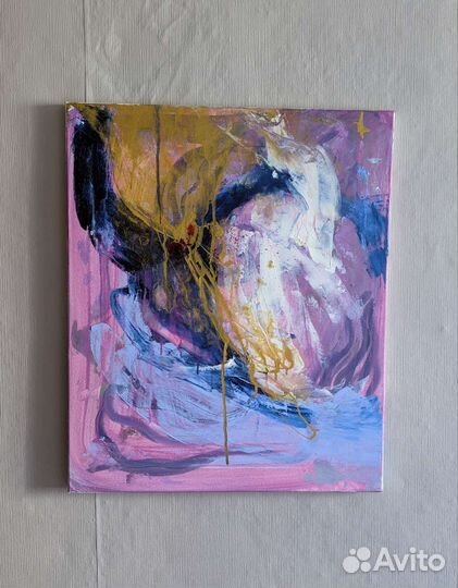 Картина абстрактная. Акрил