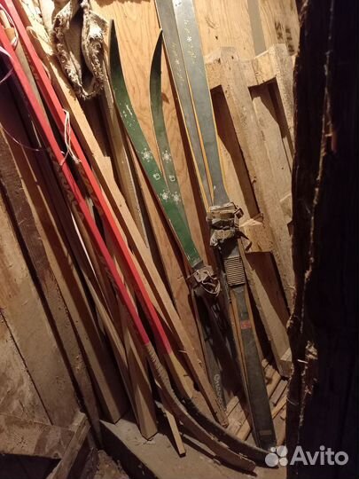 Лыжи детские Лыжные палки