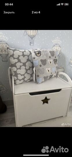 Бортики в детскую кроватку