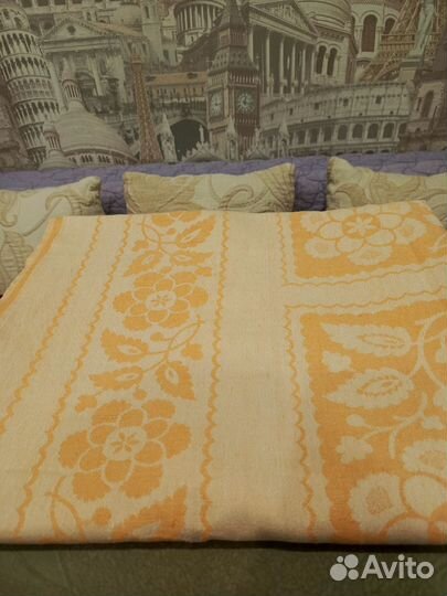 Скатерть лен СССР