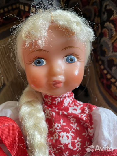 Кукла грелка на самовар, чайник. СССР