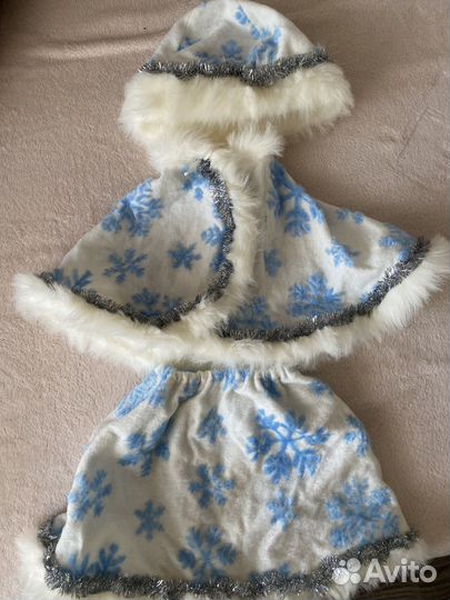 Костюм снегурочки детский