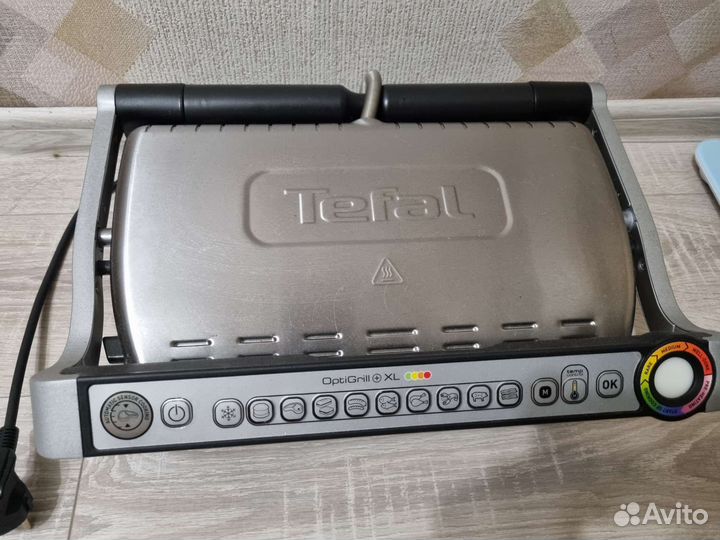 Гриль tefal optigrill xl