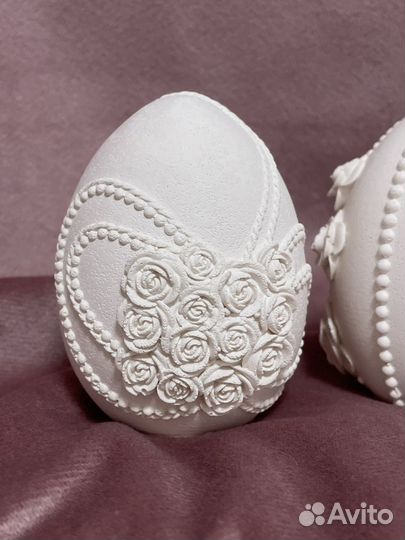 Яйцо пасхальное из гипса