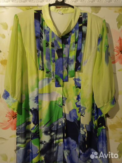 Блузка туника 52 54