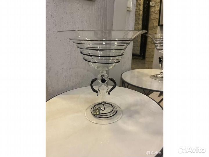 241119 Ваза Arte Di Murano широкая арт.4551