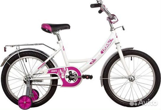 Велосипед novatrack urban 18 (2023) белый Sim599