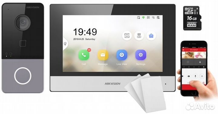 Hiwatch \ hikvision домофония И скуд