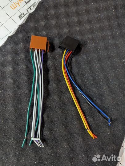 Разъемы iso для подключения магнитолы