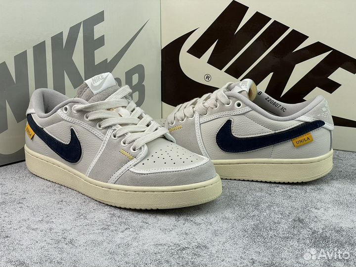 Union LA X Air Jordan 1 KO Low Sail Muslin