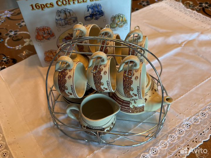 Кофейный сервиз новый