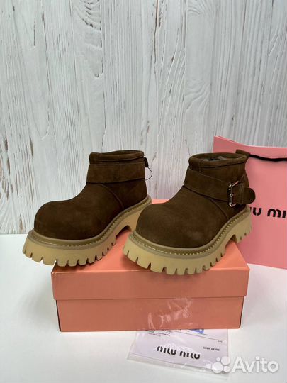 Ботинки зимние Miu Miu