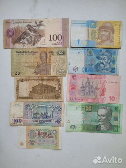 Банкноты, монеты России, СССР и других стран