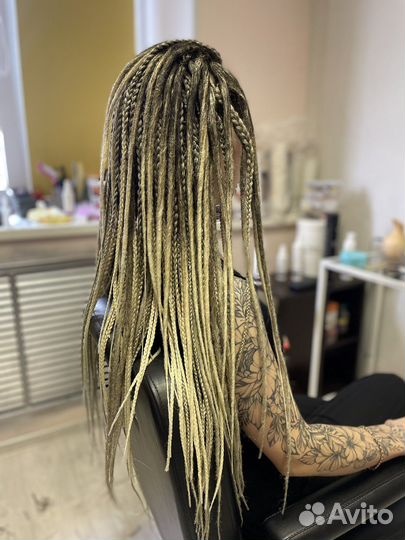 Плетение афрокосичек