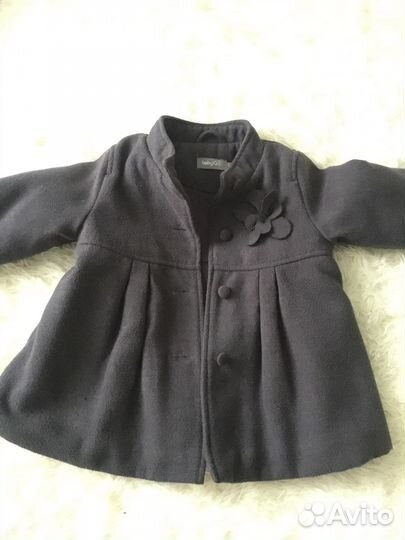 Пальто для девочки 92