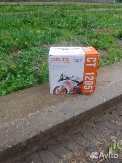 Аккумулятор 12 вольт для мотоцикла