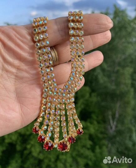 Винтажный гарнитур Яблонекс Чехословакия