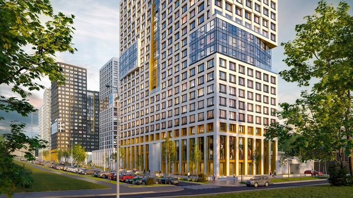 3-к. квартира, 67,6 м², 12/25 эт.