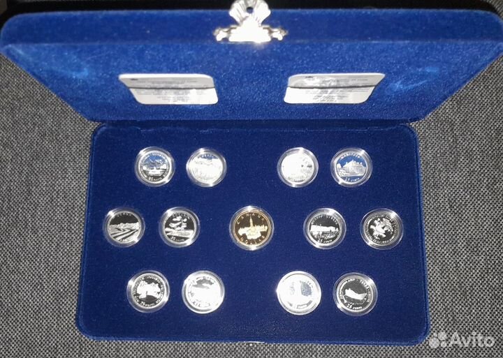 Набор монет 1992 год канада (125 лет конфедерации)