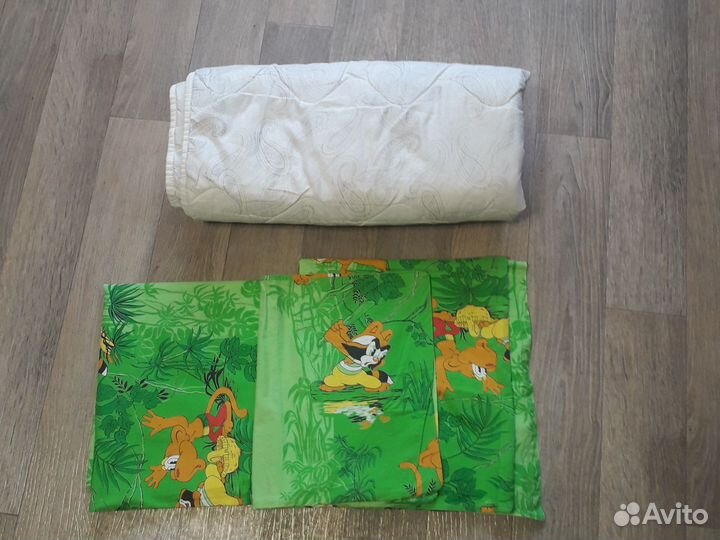 Одеяло + кпб в детскую кровать
