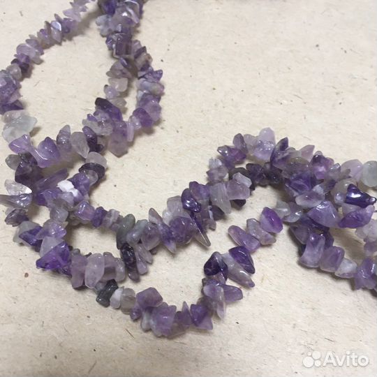 Бусы из аметиста