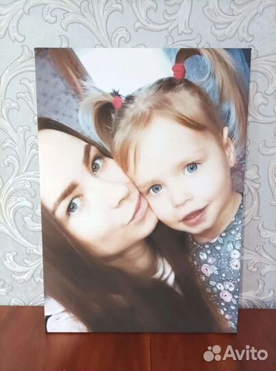 Печать фото на холсте