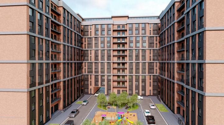 1-к. квартира, 54 м², 4/12 эт.