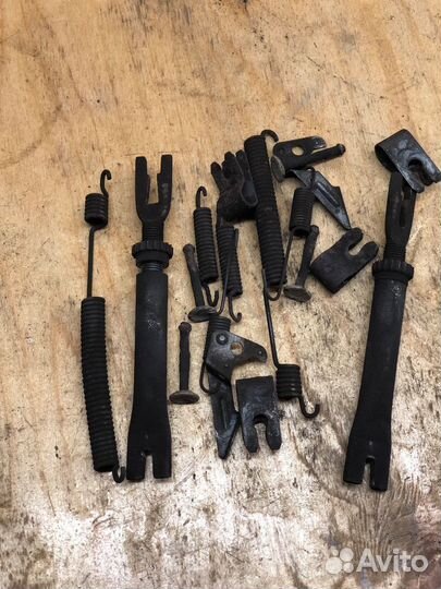 Ремеомплект задних колодок (барабан) VW Polo sedan