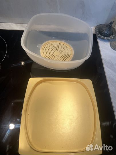 Б/у Умная сырница большая tupperware