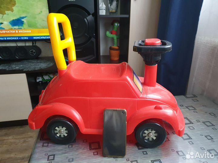 Детский 3х колесный велосипед и машинка