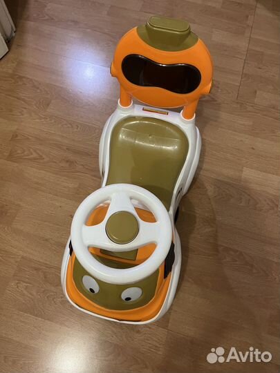 Машина каталка Робот