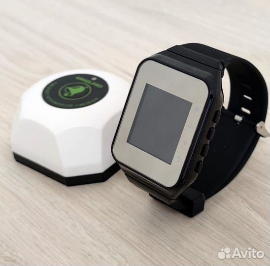 Беспроводная система/кнопка вызова официанта часы