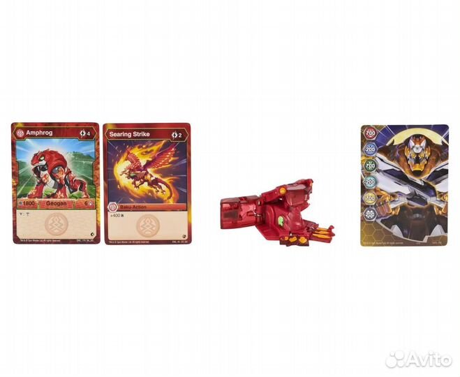 Новый Bakugan geogan rising Amphhrog