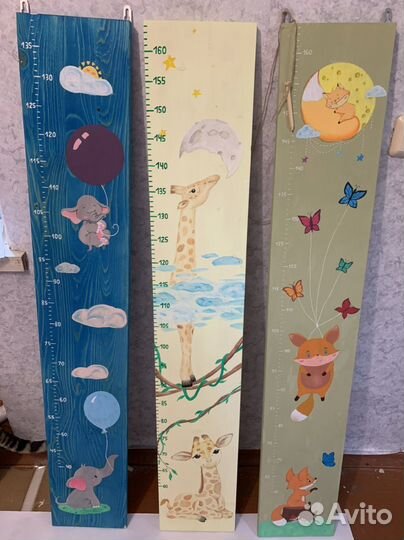 Ростомер детский ручная работа