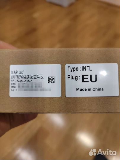 Wifi роутер Mikrotik hap AC2