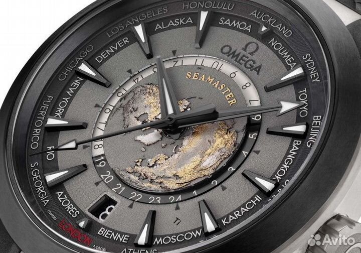 Часы Omega Seamaster Aqua Terra Worldtimer