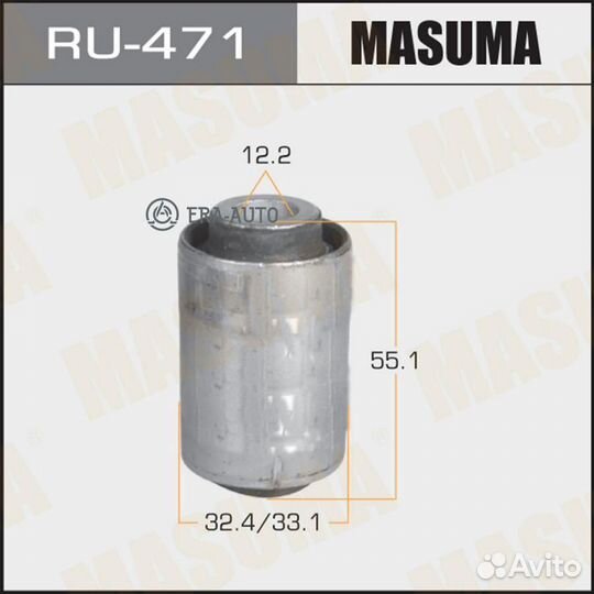 Masuma RU-471 Сайлентблок зад. mazda 3 BK 03-08