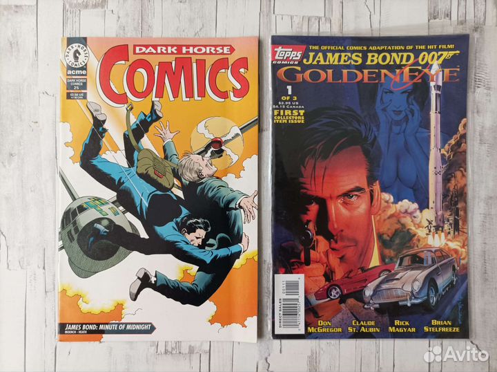 Комикс Джеймс бонд James Bond 007