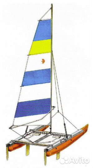 Парусный катамаран 