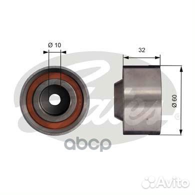 Ролик обводной ремня грм T42017 Gates