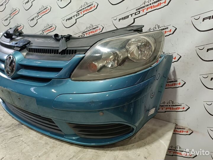 Nosecut volkswagen golf plus 5M1 MK5 1 модель 5M0807217F синий, LA5S KE410