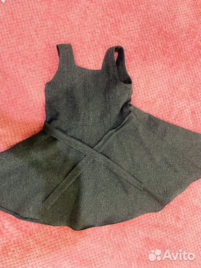 Школьная форма для девочки 122 128 серая