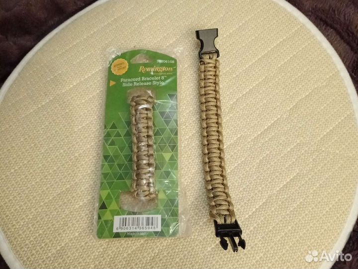 Браслеты плетеные из паракорда с застёжкой 8